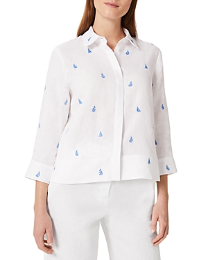 Nita Embroidered Button Front Shirt