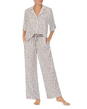 Grey Farfetch Clothing Loungewear Pajamas Textured panel stretch-cotton pajama 