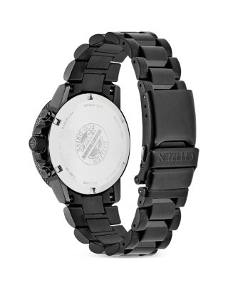 Eco-Drive Blackout Nighthawk Chronograph, 42mm