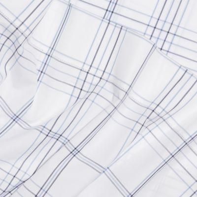 August Plaid Flat Sheet, Full/Queen