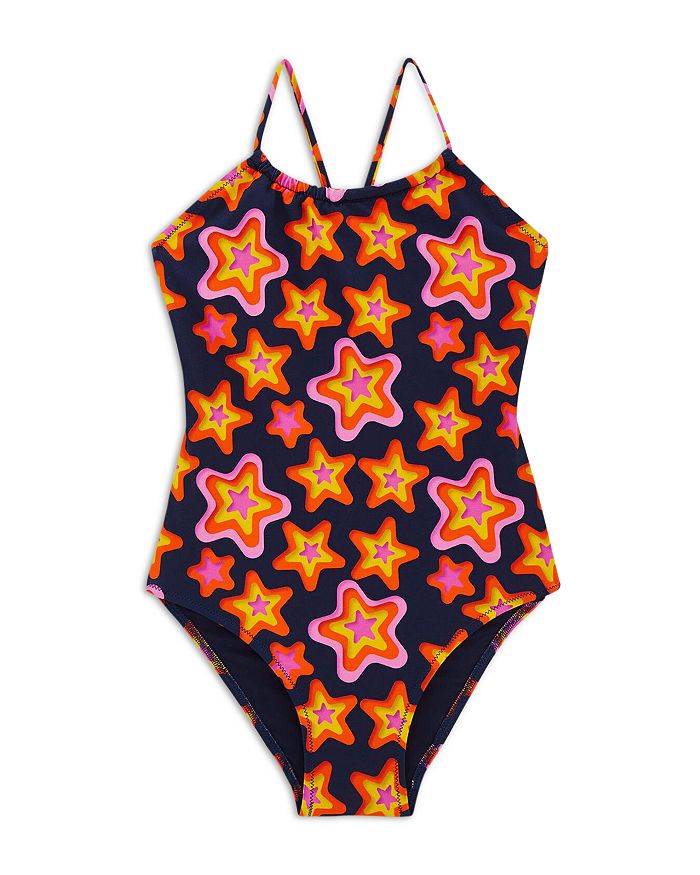 VILEBREQUIN Girls One-Piece Swimsuit Turtles Vichy