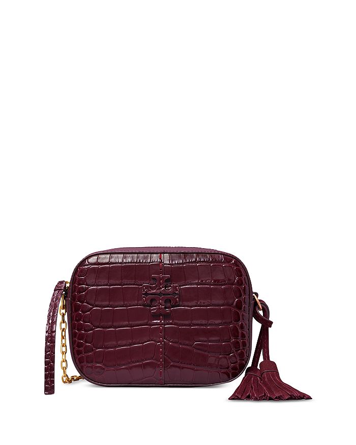 Tory Burch McGraw Embossed Camera Bag Bloomingdale s