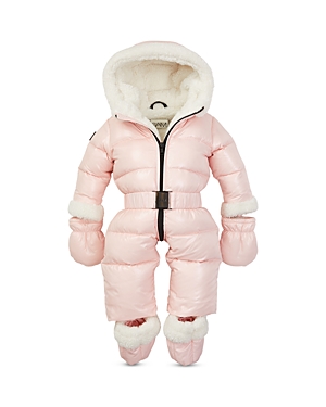 Shop Sam Baby Boys' & Girls' Blizzard Quilted Fleece-lined Down Snowsuit - Baby In Ballerina