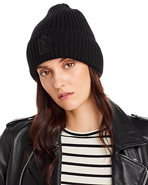 MACKAGE JUDE LOGO CUFFED KNIT HAT