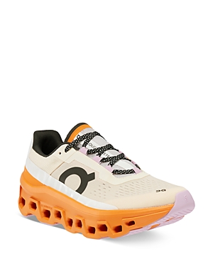 ON WOMEN'S CLOUDMONSTER LACE UP RUNNING SNEAKERS