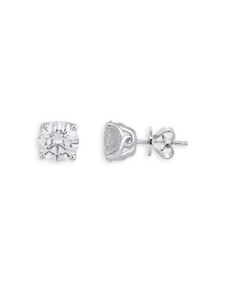 Bloomingdale's Fine Collection - Diamond Stud Earrings in 14K White Gold, 2.0 ct. t.w. - Exclusive