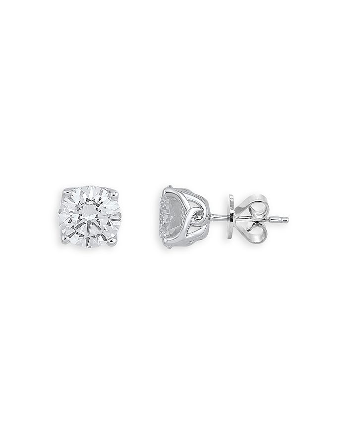 Bloomingdale's - Diamond Stud Earrings in 14K White Gold, 2.0 ct. t.w. - 100% Exclusive