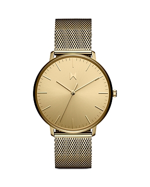 Shop Mvmt Legacy Slim Watch, 42mm In Gold