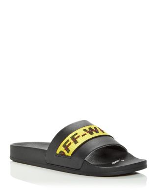 OFF-WHITE Industrial Belt Slides Black White