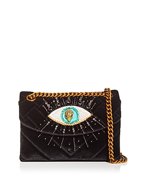 KURT GEIGER MINI KENSINGTON EYE EMBELLISHED CROSSBODY