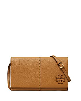 Tory Burch Robinson Color - Block Mini Shoulder Bag Pumpernickel/New  Cream/$398