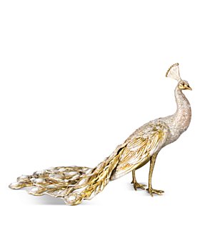 Jay Strongwater - Theseus Grand Peacock Figurine