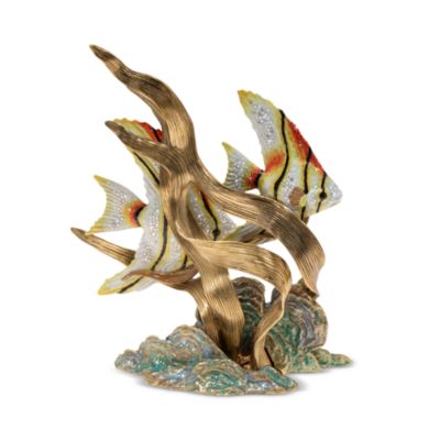 Swimming Angel Fish Figurine