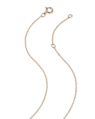 Diamond "Nana" Necklace in 14K Yellow Gold, 0.17 tcw 