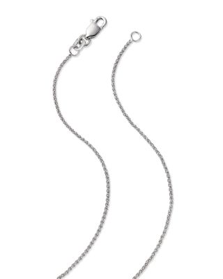 Diamond Cluster Necklace in 14K White Gold, 3.0 tcw 