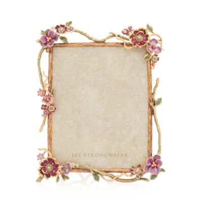Jay Strongwater Delilah Floral Branch Frame, 8 x 10
