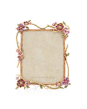 Jay Strongwater - Delilah Floral Branch Frame, 8" x 10" 