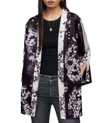 オールセインツ AllSaints Casa ワイメア Kimono レディース シャツ トップス Black/Multi 楽天市場】オールセインツ 黒色 ブラック レディース