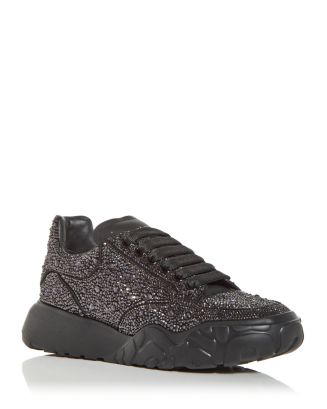 Alexander McQUEEN Men's Rhinestone Embellished Low Top