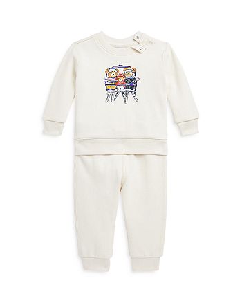 Ralph Lauren - Boys' Polo Bear Family Sweatshirt & Pants Set - Baby