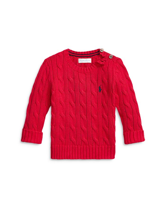 Ralph Lauren Boys' Cable Knit Cotton Sweater - Baby | Bloomingdale's