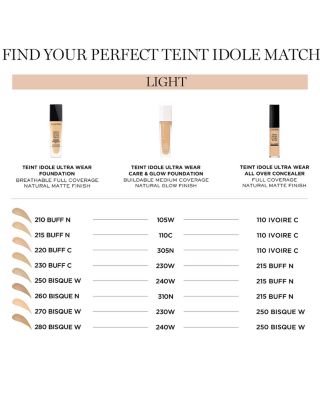 Teint Idole Ultra Wear Care &amp; Glow Serum Foundation 1 oz.