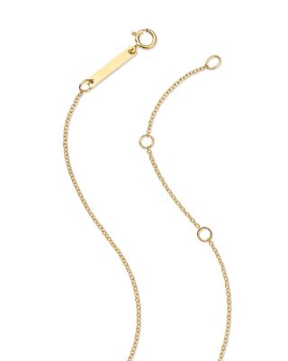 14K Yellow Gold Tender Tokens Diamond "Loved" Disc Pendant Necklace, 16-18"