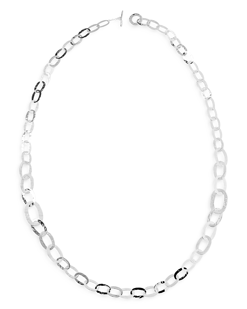 Ippolita Roma Links Long Chain Necklace In Sterling Silver In Silver