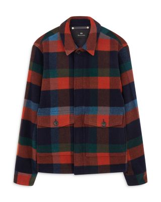 PS Paul Smith - Collared Plaid Jacket