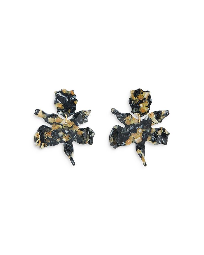 Small paper lily earrings store