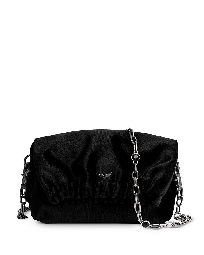 Zadig & Voltaire Rockyssime Extra Small Velvet Bag | Bloomingdale's
