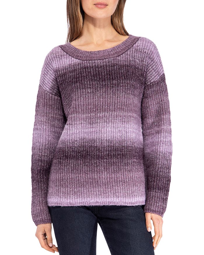 B Collection by Bobeau Space Dyed Crewneck Sweater | Bloomingdale's