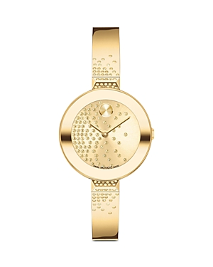 Movado Bold Bangles Watch, 28mm In Gold