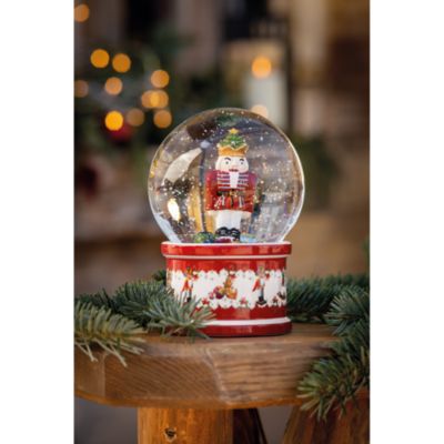 Christmas Toys Large Nutcracker Snow Globe