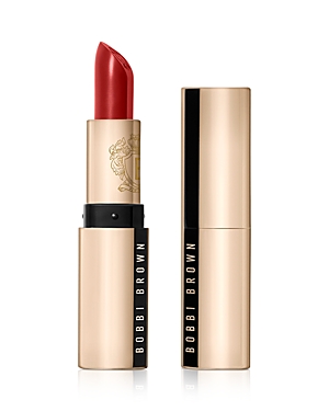 Shop Bobbi Brown Luxe Lipstick In Metro Red