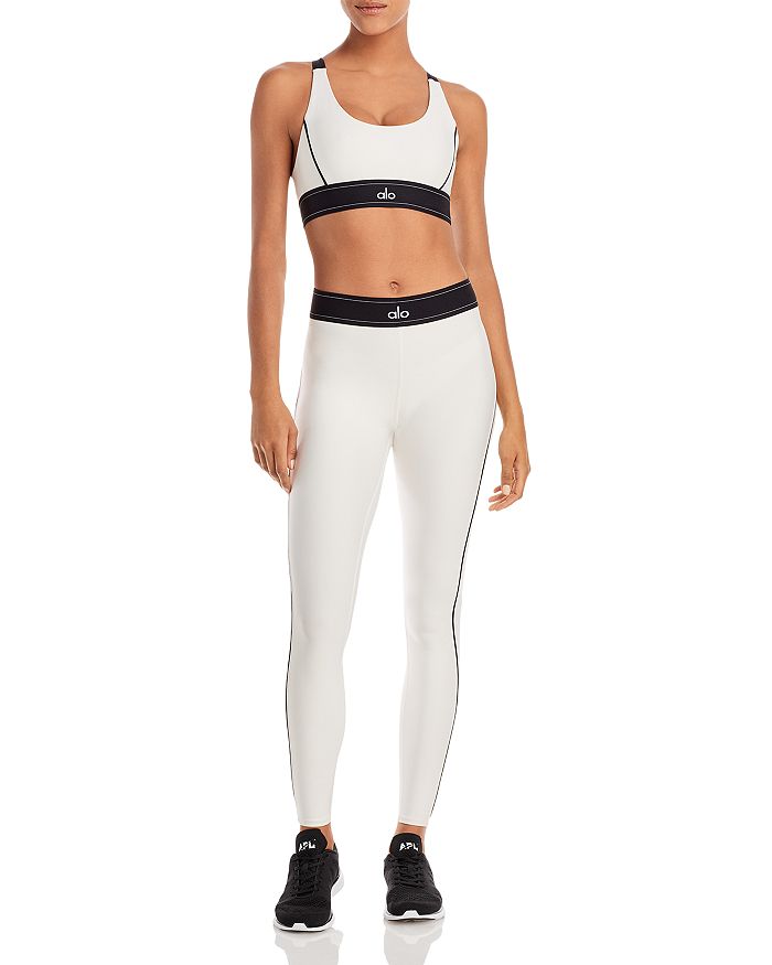 Alo Yoga Airlift Suit Up Sports Bra & Airlift High Waist Suit Up Leggings