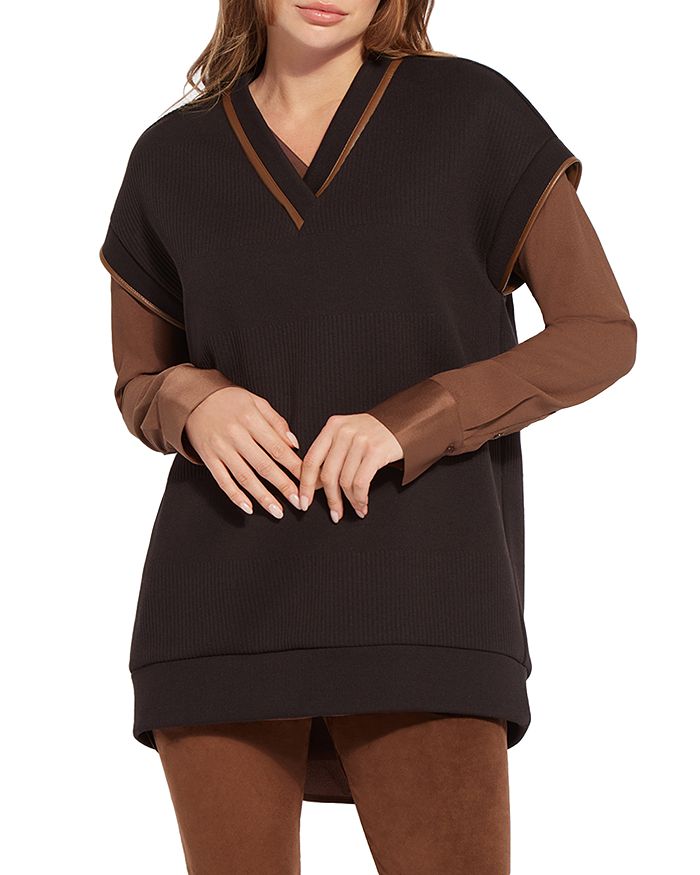 Lyssé Quilted Convertible Sweater Bloomingdale's