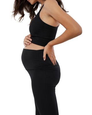 Fold Down Maternity Leggings