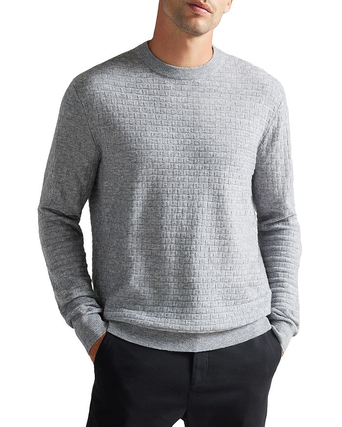 Ted Baker Lentic Textured Crewneck Sweater | Bloomingdale's