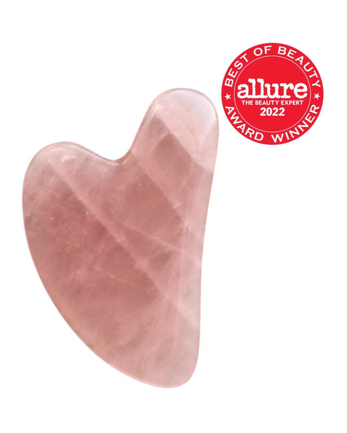 The Rose Quartz Gua Sha Facial Lifting Tool
