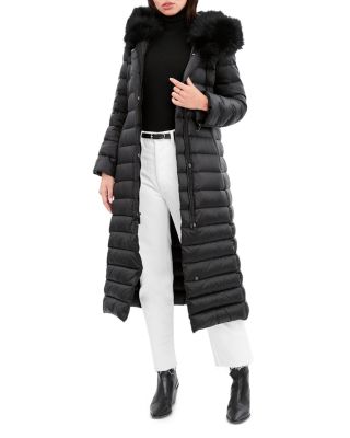Lexie Shearling Trim Puffer Coat