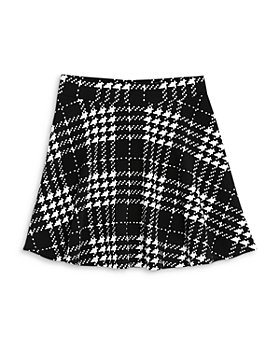 AQUA - Girls' Plaid Circle Skirt, Big Kid - 100% Exclusive