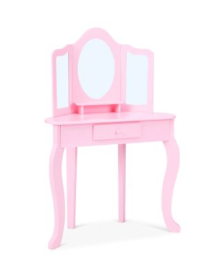 Kids Little Lady Alessandra Medium Corner Play Vanity - Ages 3-7
