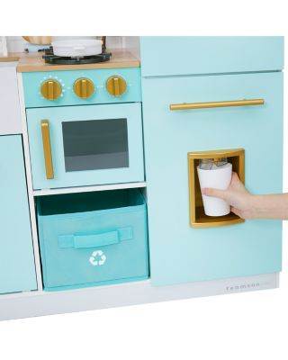 Kids Biscay Delight Classic Play Kitchen Mint - Ages 3-7