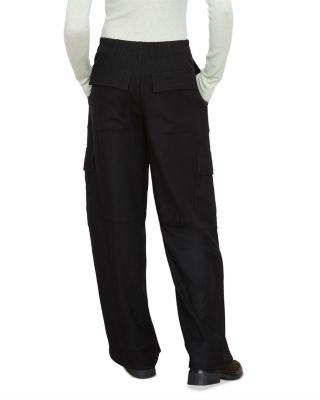 Vince Flannel Wide Leg Raver Pants | Bloomingdale's