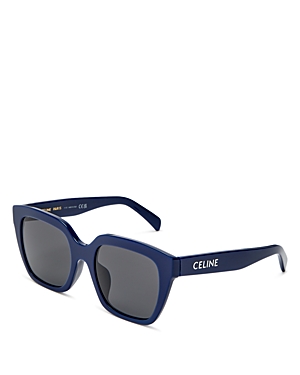 CELINE MONOCHROMS SQUARE SUNGLASSES, 56MM