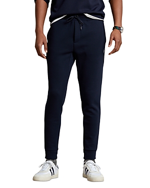 Shop Polo Ralph Lauren Double Knit Jogger Pants In Aviatory Navy