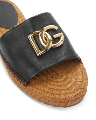Women's Espadrille Slide Sandals