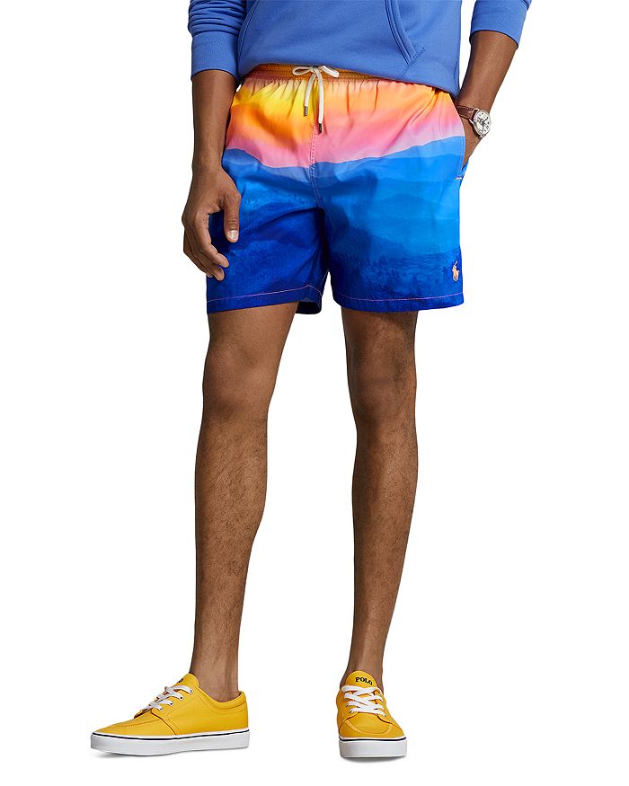 Polo Ralph Lauren 5.75-Inch Traveler Classic Swim Trunk Multi Size 2XL main image 1