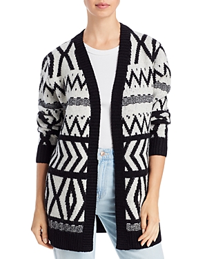 Aqua Giada Fair Isle Cardigan Sweater - 100% Exclusive